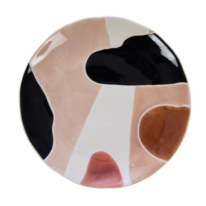 Assiette plate Charlie lot de 2