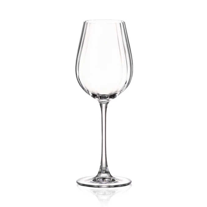 Boîte de 6 verres à pied Astral 40cl en cristallin