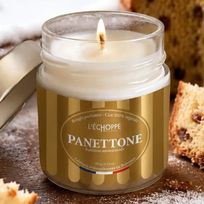 Bougie parfumée Panettone 180g 