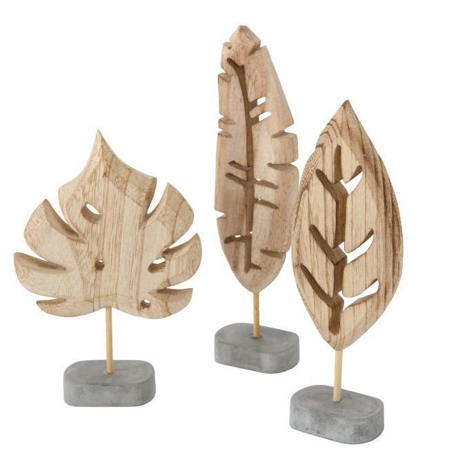 Objet à poser en bois