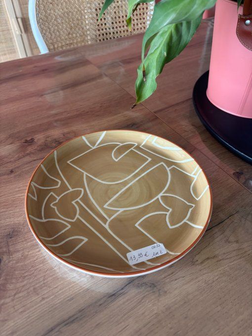 Assiette dessert Ambre lot de 2