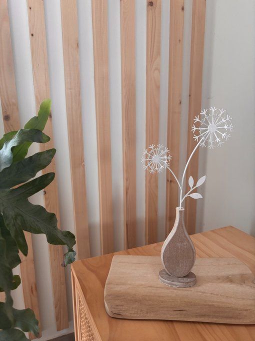 Objet décoratif pissenlits