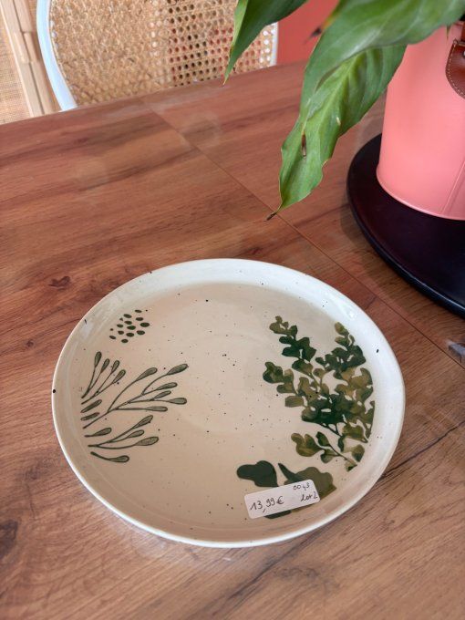 Assiette dessert Lison lot de 2