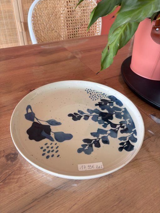 Assiette plate Lison lot de 2