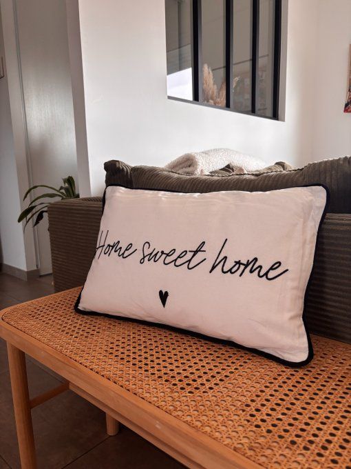Coussin Home Sweet Home