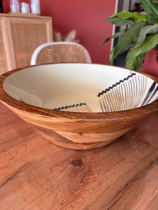 Saladier en bois eva 