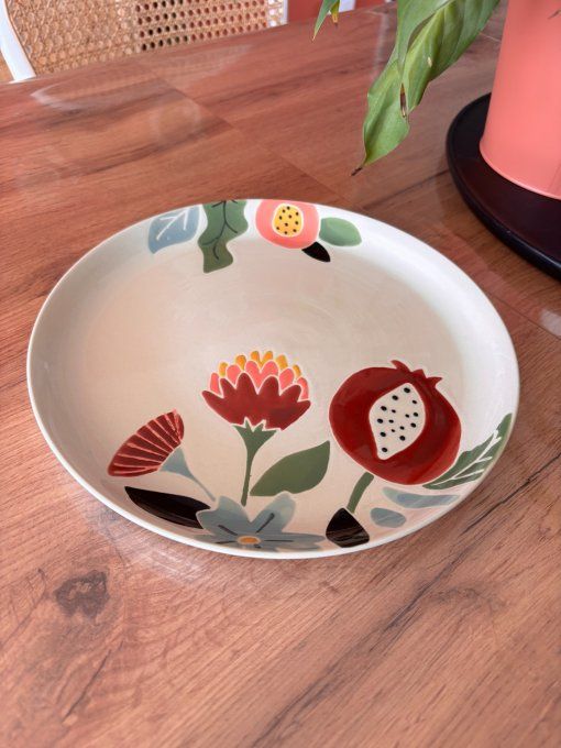 Assiette plate bertille