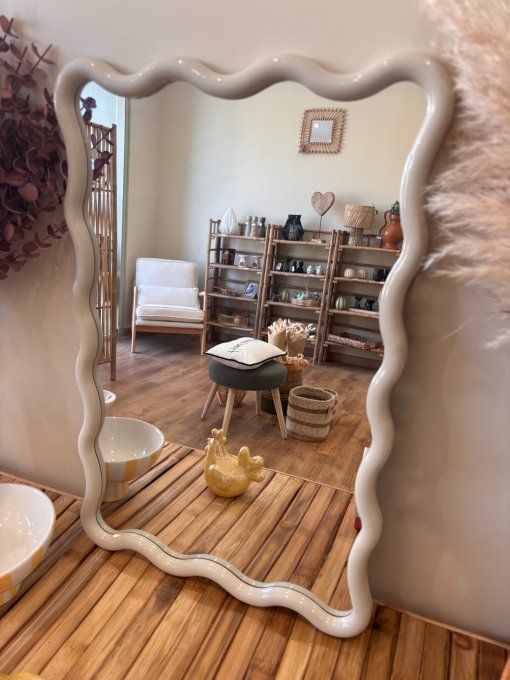 Miroir forme organique
