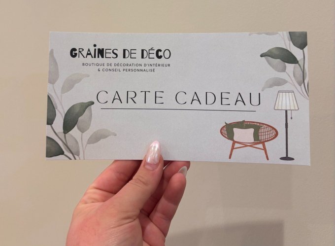 Carte cadeau 30€