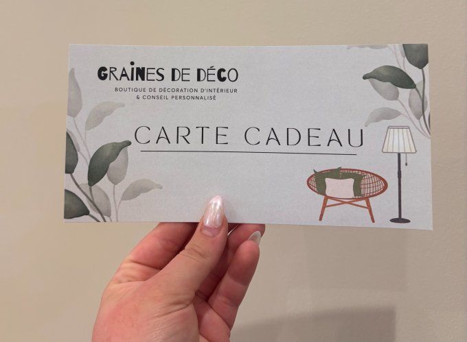 Carte cadeau 20€