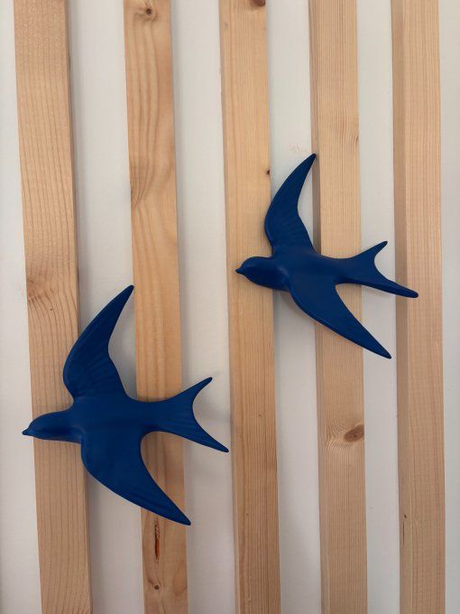 Déco oiseau bleu 