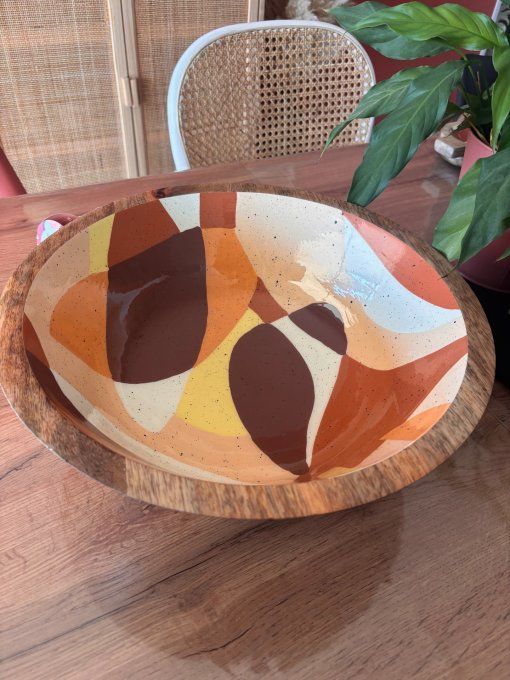 Saladier en bois elena