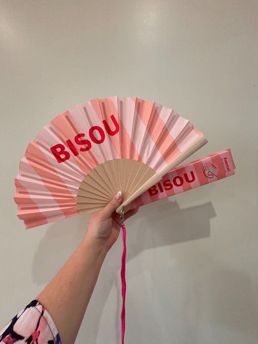 Eventail Bisou