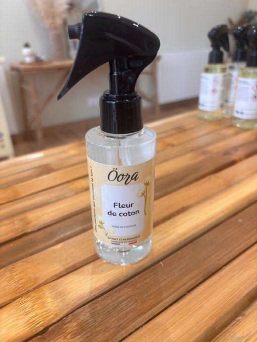 Spray d'ambiance fleur de coton 150 ml 