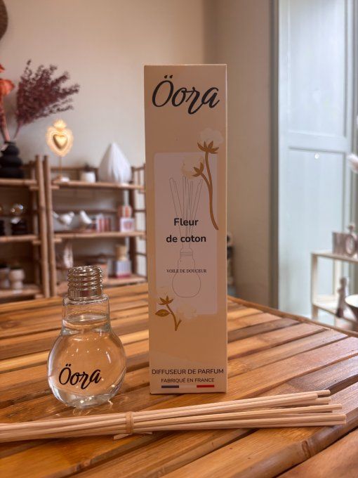Diffuseur fleur de coton