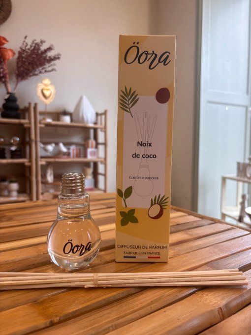 Diffuseur noix de coco