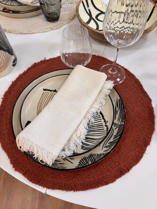 Set de table terracotta