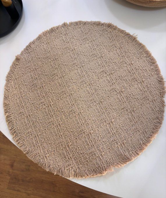 Set de table beige