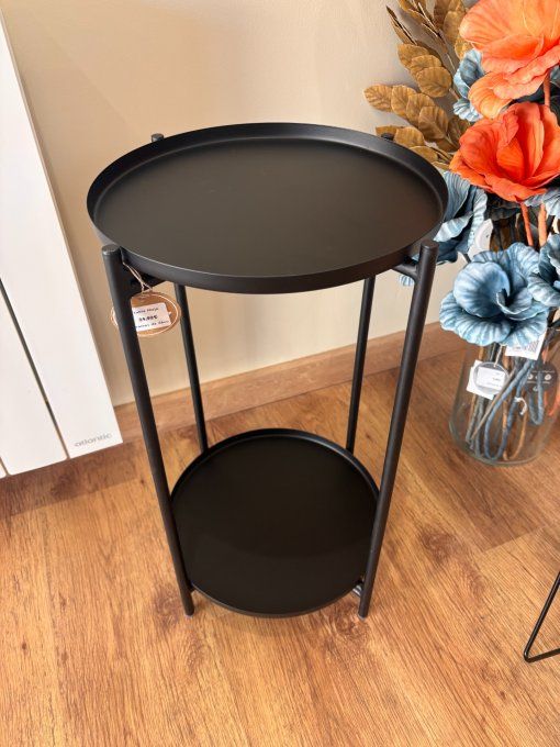 Table Meja métal noir 